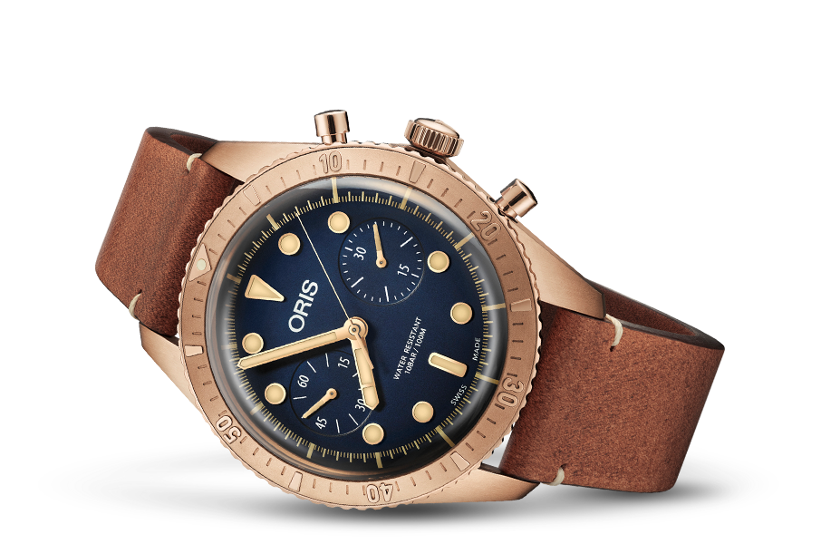 Oris Divers Sixty-Five 'Carl Brashear' Limited Edition Chronograph Automatic (Blue Dial / 43mm)
