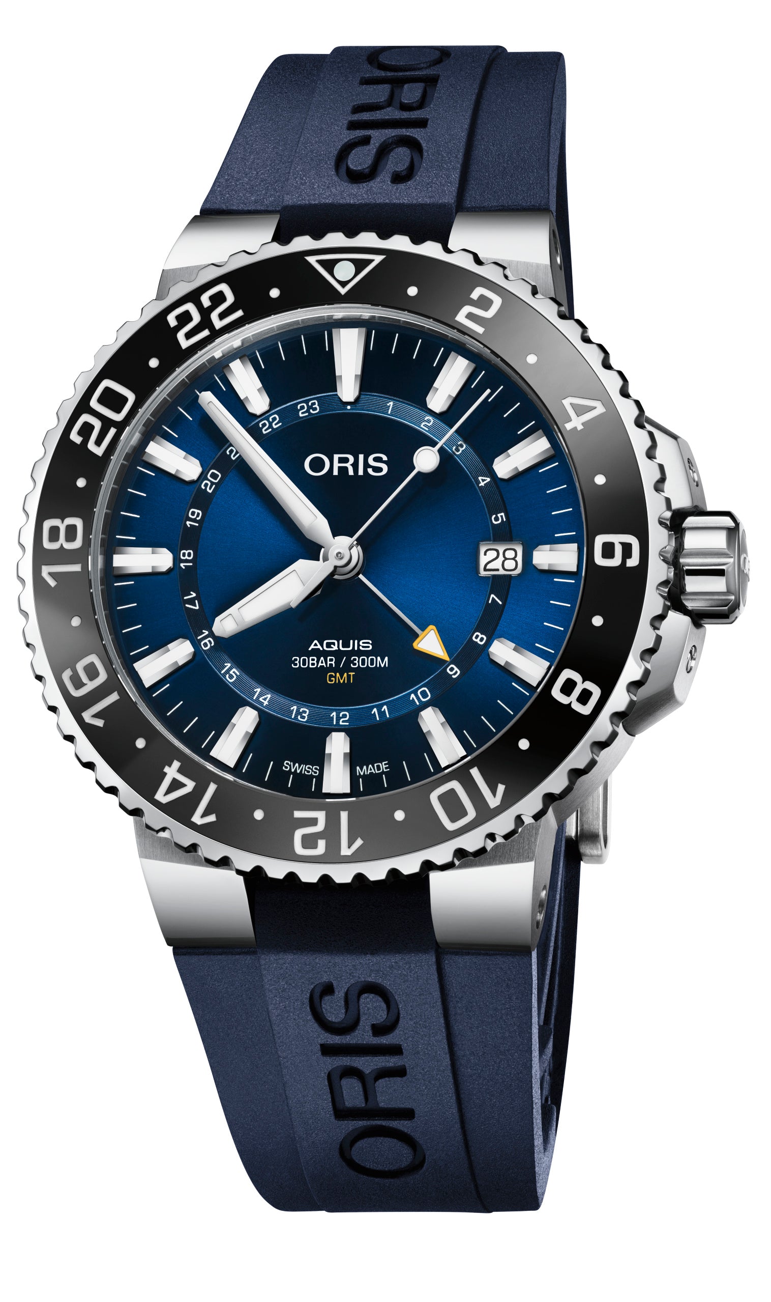 Oris Aquis GMT Date Automatic REF#79877544135 (Blue Dial