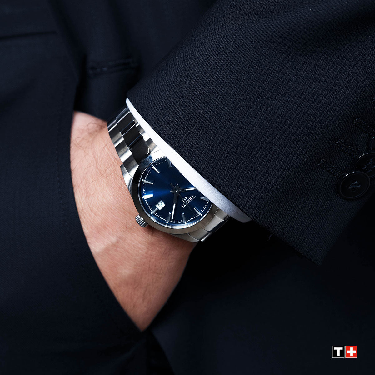 Tissot Gentleman Quartz (Blue Dial / 40mm)