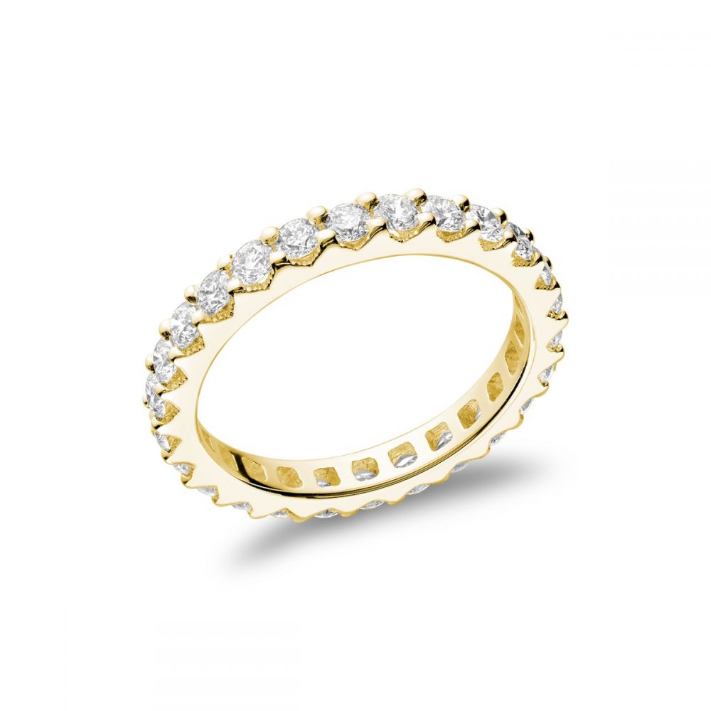 Bandeau éternel en diamant 14 carats de la collection Hemsleys