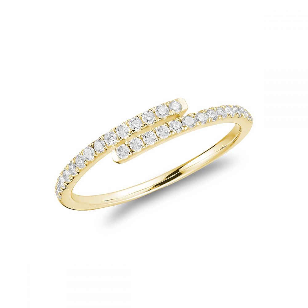 Bague en diamant 14K de la collection Hemsleys