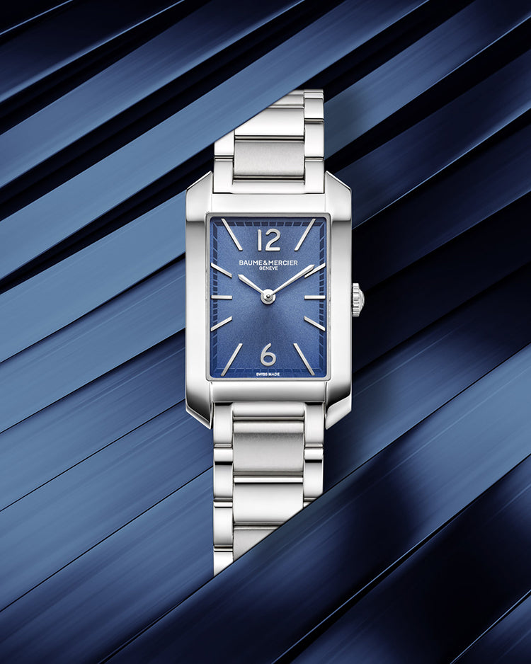 Baume Et Mercier Hampton Lady Quartz (Blue Dial)