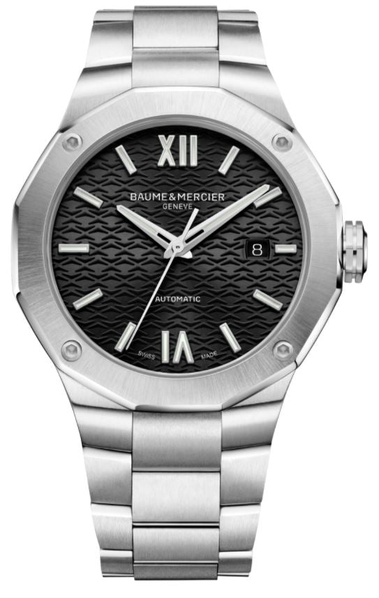 Baume Et Mercier Riviera Automatic (Black Dial 42mm) – Hemsleys