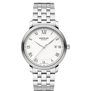 Montblanc Tradition Automatic Date (White Dial / 40mm)