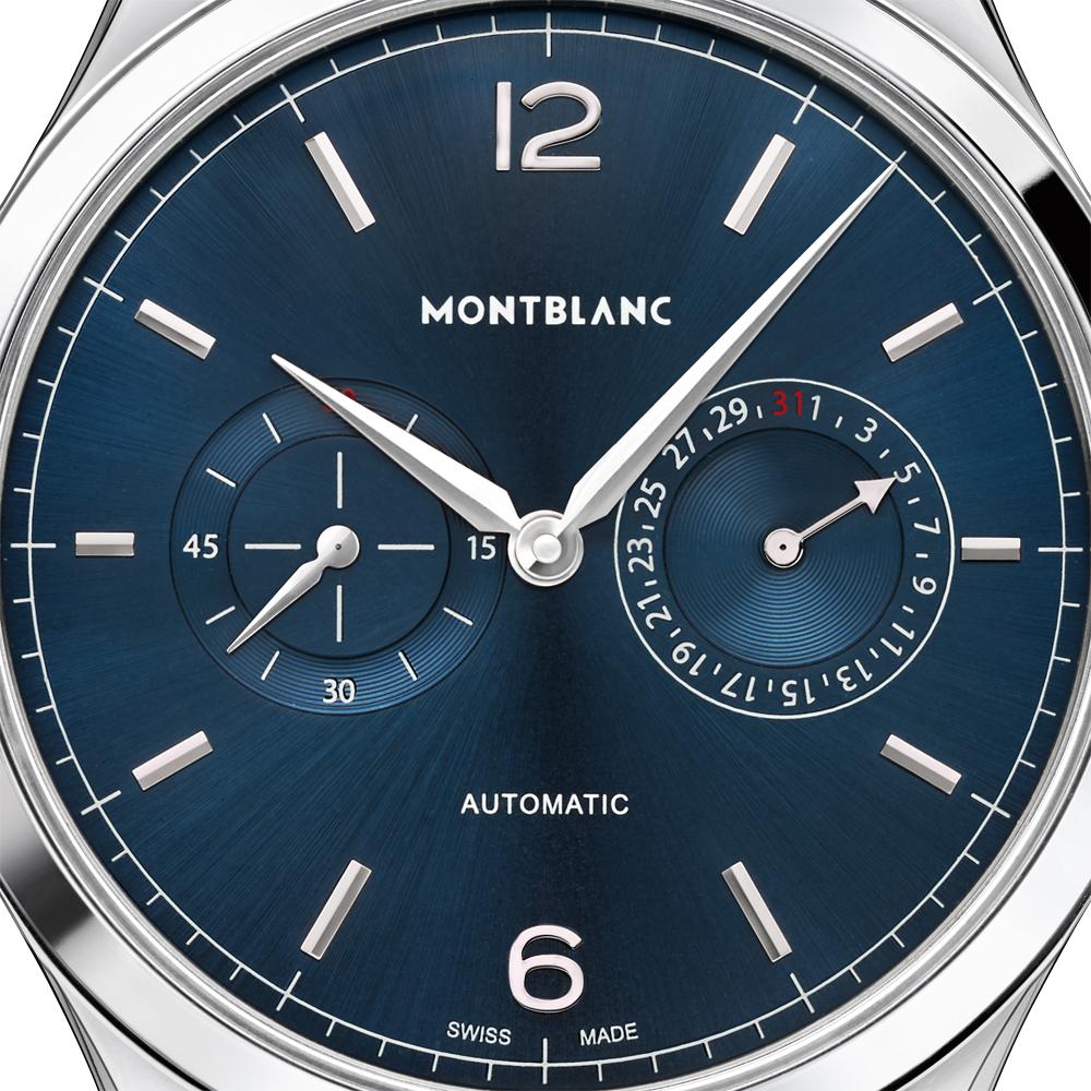 Montblanc Heritage Chronométrie Twincounter Automatic (Blue Dial / 40mm)