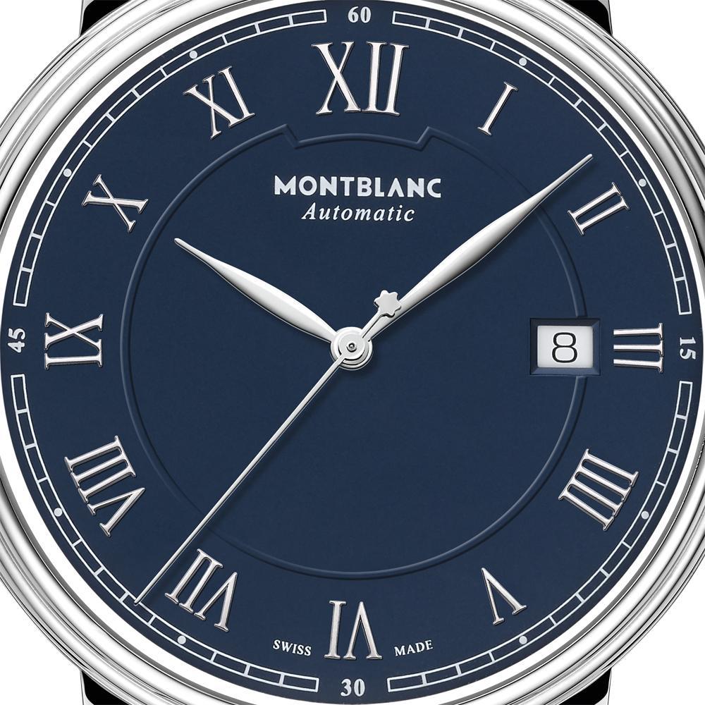 Montblanc Tradition Automatic Date (Blue Dial / 40mm)