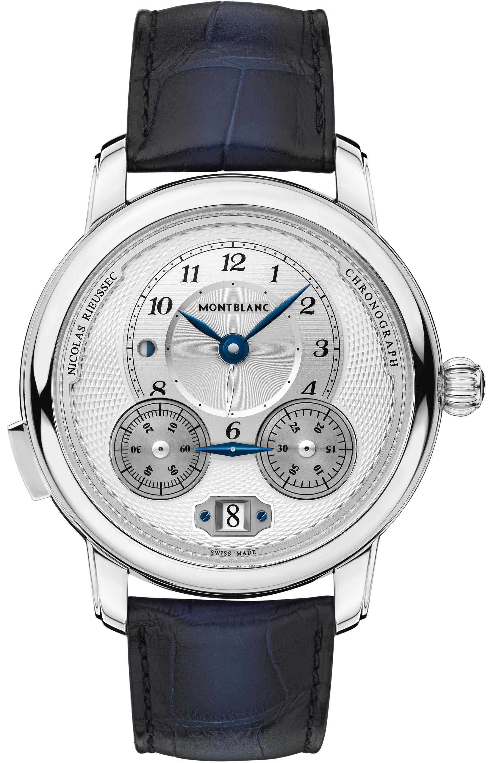 Chronographe Montblanc Star Legacy Nicolas Rieussec (cadran argent / 45mm)