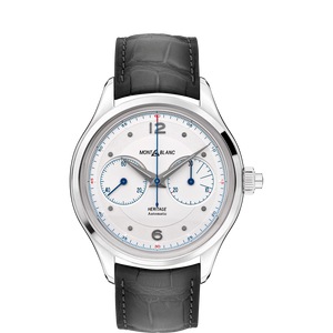 Montblanc Heritage Monopusher Chronograph (White Dial / 42mm)