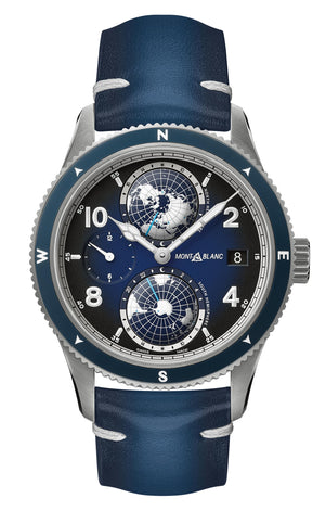 Montblanc 1858 Geosphere (Blue Dial / 42mm)