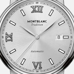 Montblanc Tradition Automatic Date (Silver Dial / 40mm)