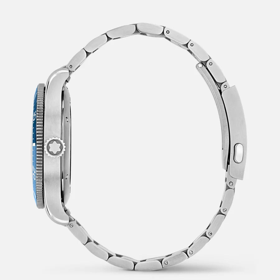 Montblanc 1858 Iced Sea Automatic Date (Cadran bleu / 41mm)