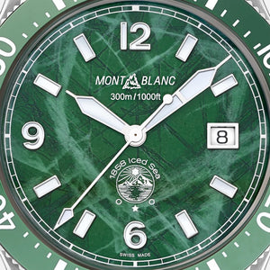 Montblanc 1858 Iced Sea Automatic Date (Green Dial / 41mm)