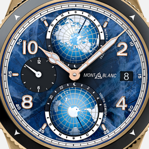 Montblanc 1858 Geosphere 0 Oxygen Limited Edition (Blue Dial / 42mm)
