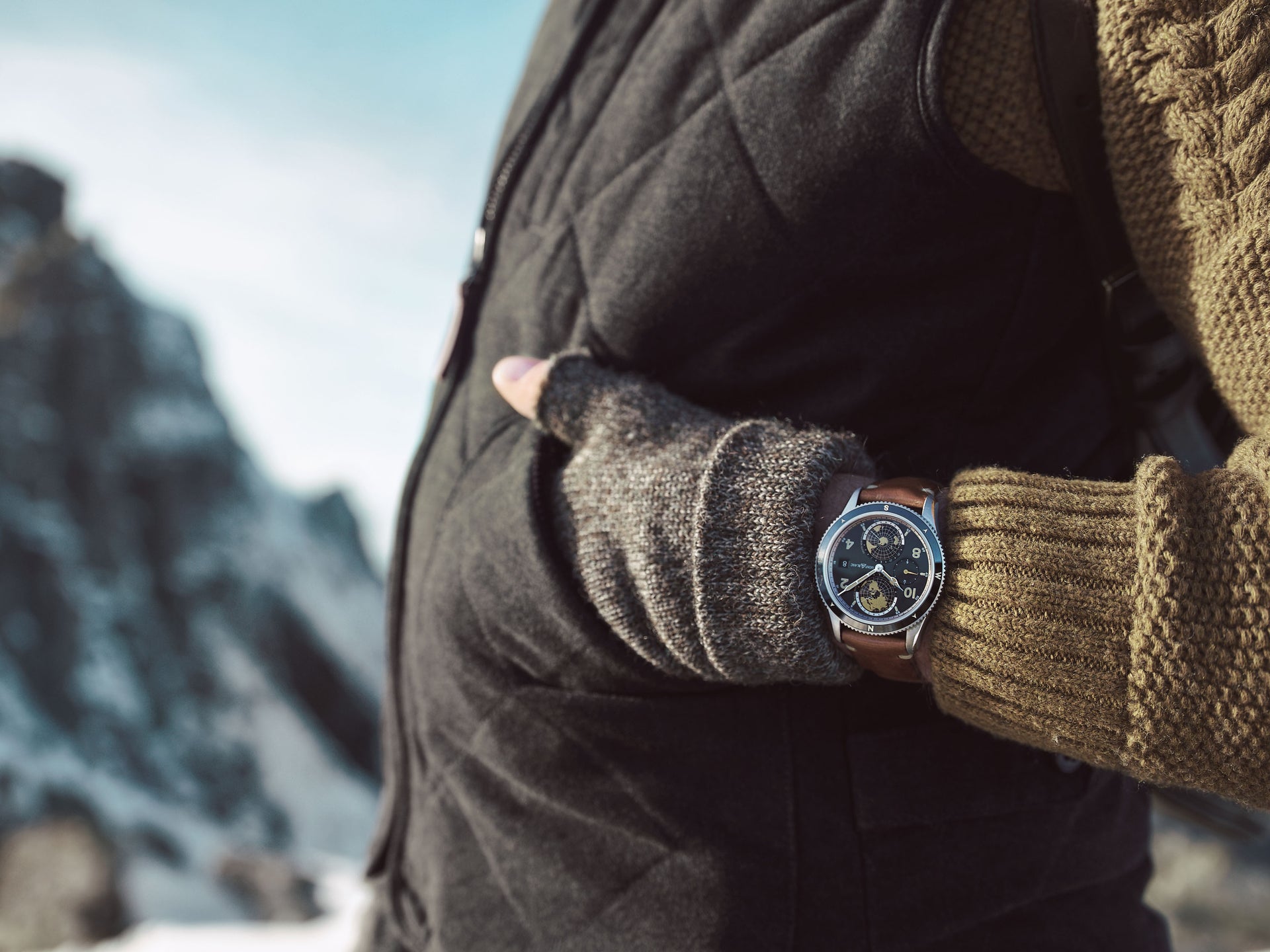 Montblanc 1858 Géosphère (cadran noir / 42mm)