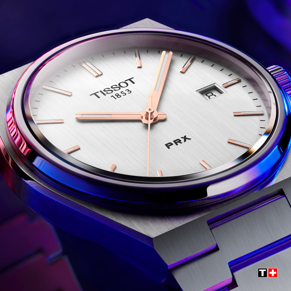 Tissot PRX Quartz (cadran argenté / 40mm)