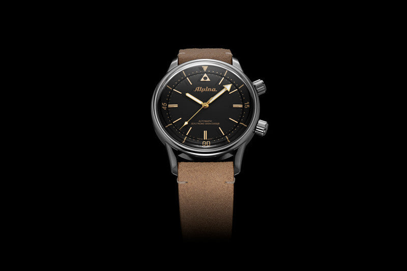 Alpina Seastrong Diver Heritage Automatic (Cadran noir / 42mm)