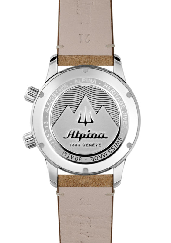 Alpina Seastrong Diver Heritage Automatic (Black Dial / 42mm