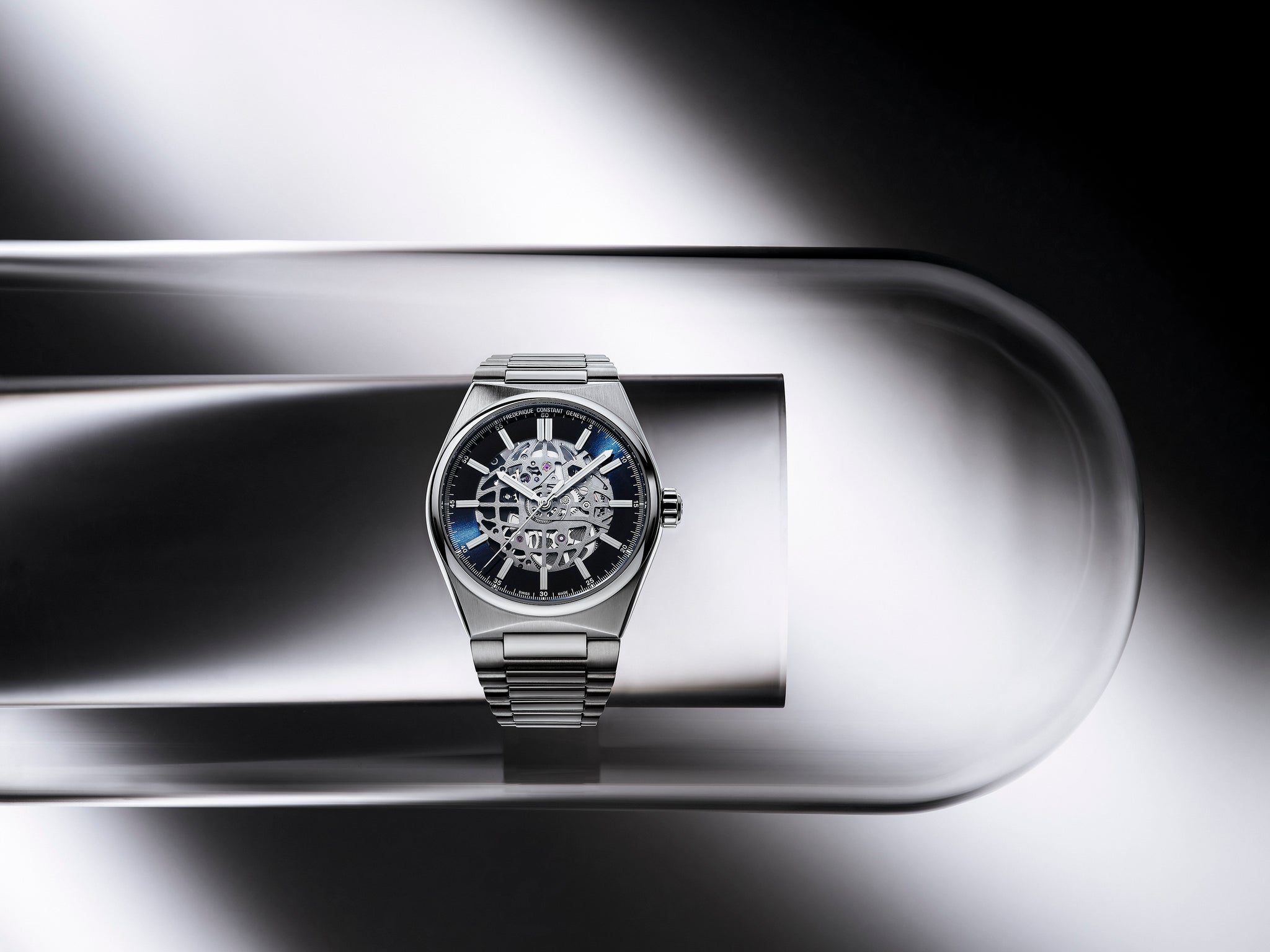 Frederique Constant Highlife Automatic Skeleton Limited Edition (Blue Skeleton Dial / 41mm)