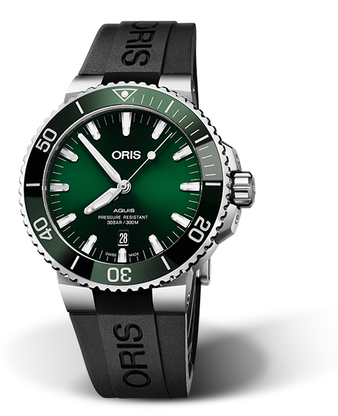 Oris Aquis Date Automatic (Green Dial / 43.5mm)