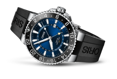 Oris Aquis GMT Date Automatic REF#79877544135 (Blue Dial / 43.5mm)