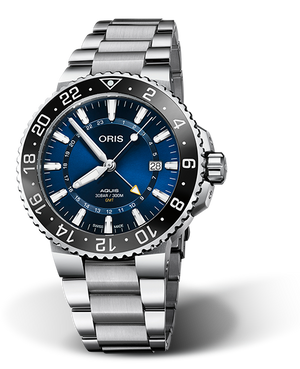 Oris Aquis GMT Date Automatic Blue Dial 43.5mm