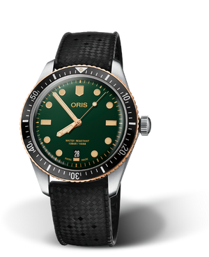 Oris diver best sale green dial