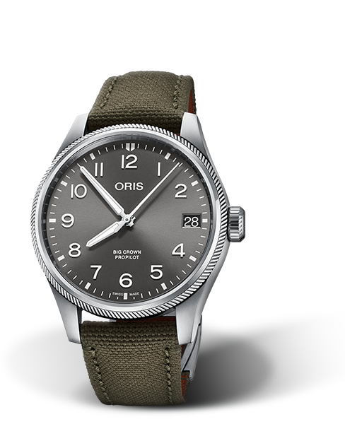 Oris Big Crown ProPilot Big Date Automatic Grey Dial 41mm Hemsleys Jewellers