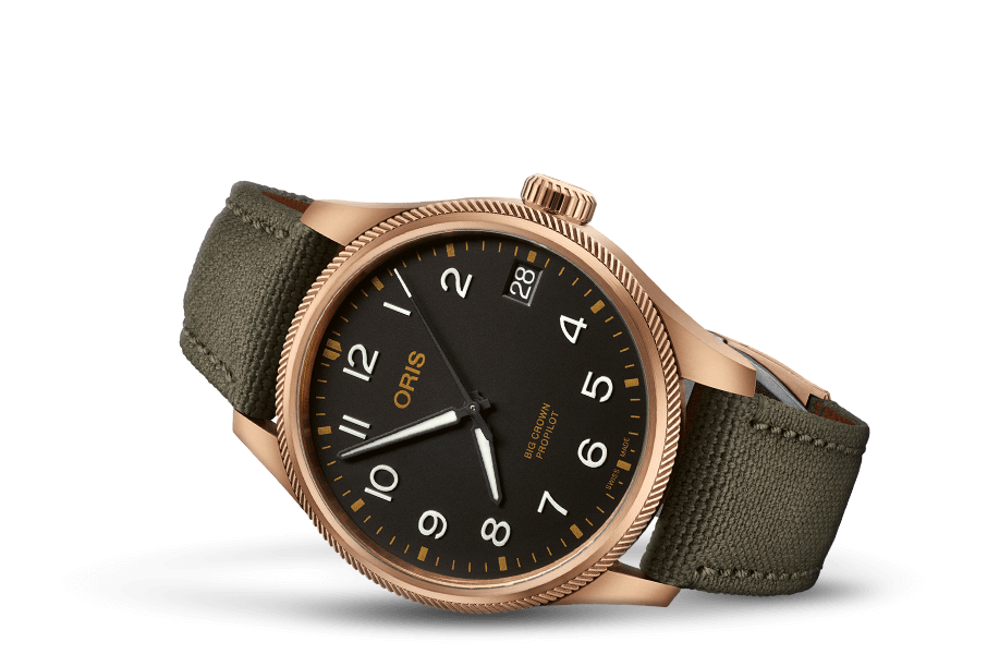 Oris Big Crown ProPilot Big Date Bronze Automatic Black Dial 41.5mm Hemsleys Jewellers