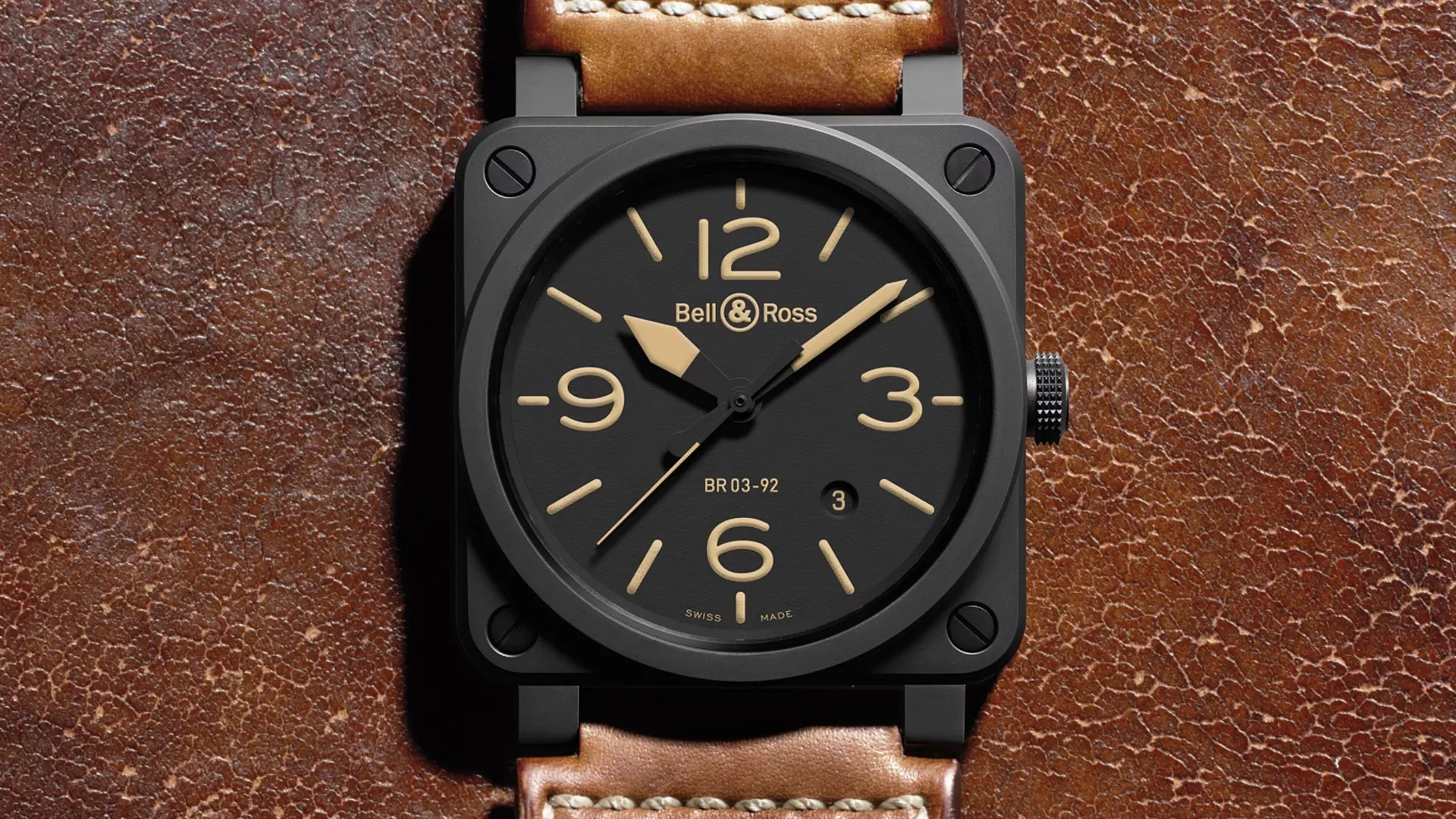 Bell & Ross BR 03-92 Heritage Automatic (Black Dial / 42mm