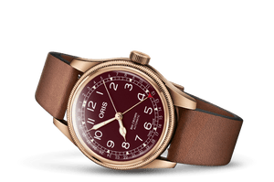 Oris Big Crown Pointer Date Bronze Automatic REF#75477413168 (Red