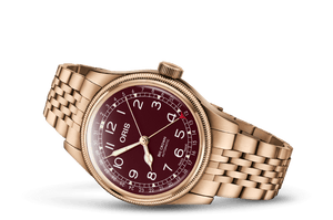 Oris big crown best sale pointer date red dial