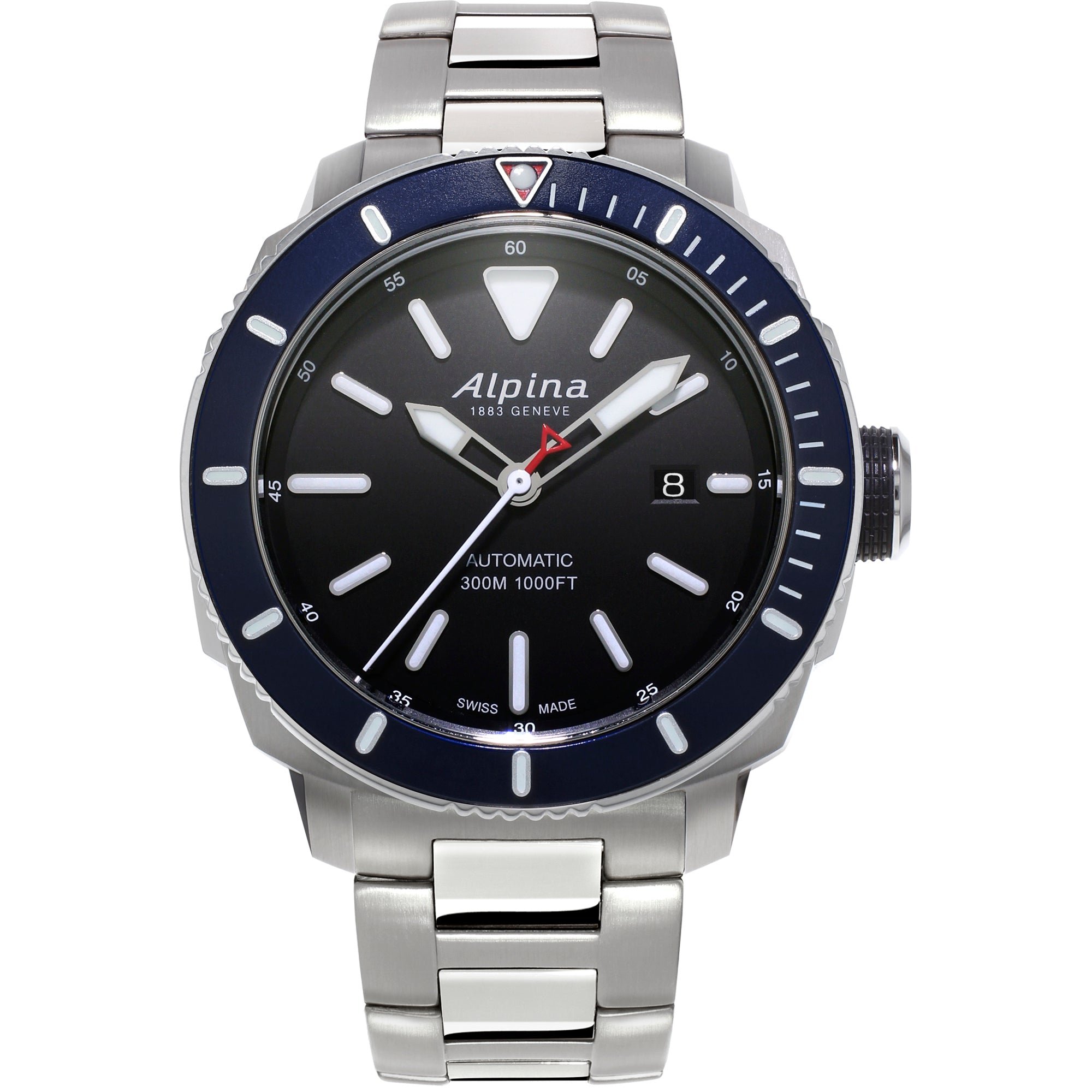 Alpina Seastrong Diver 300 Automatic (Black Dial 44mm
