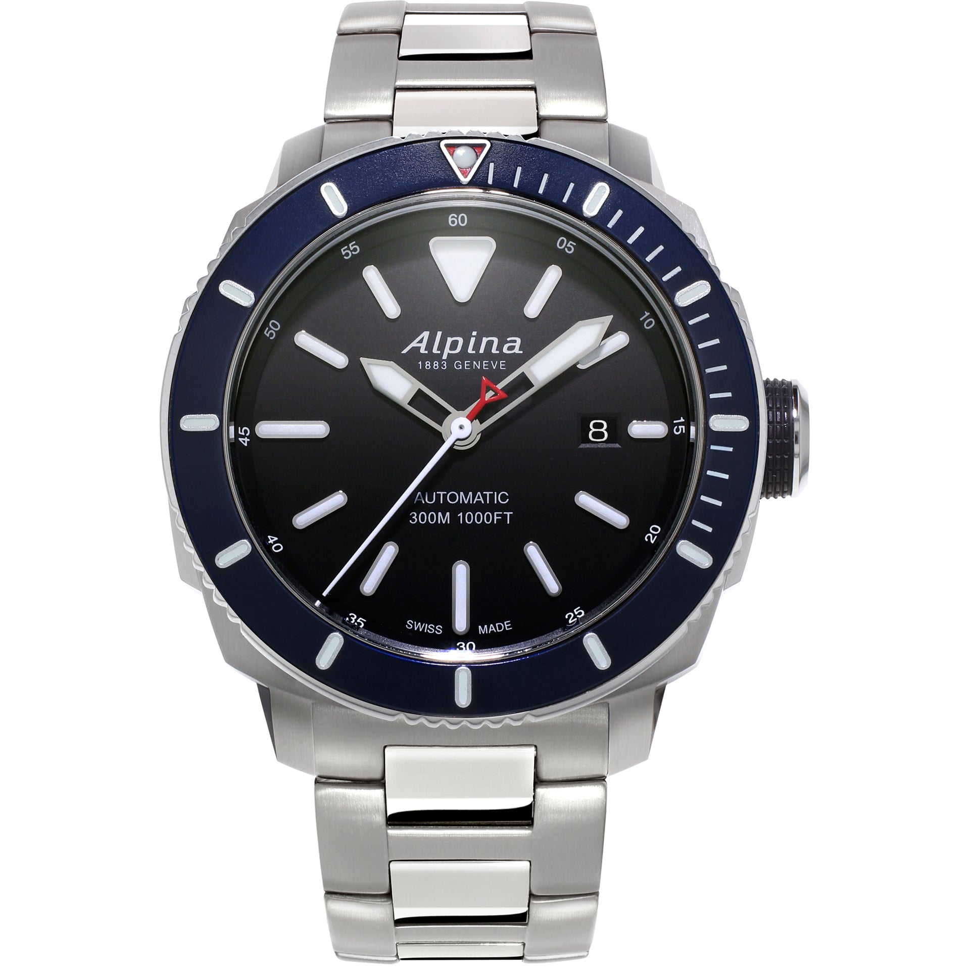 Alpina Seastrong Diver 300 Automatic (cadran noir / 44mm)