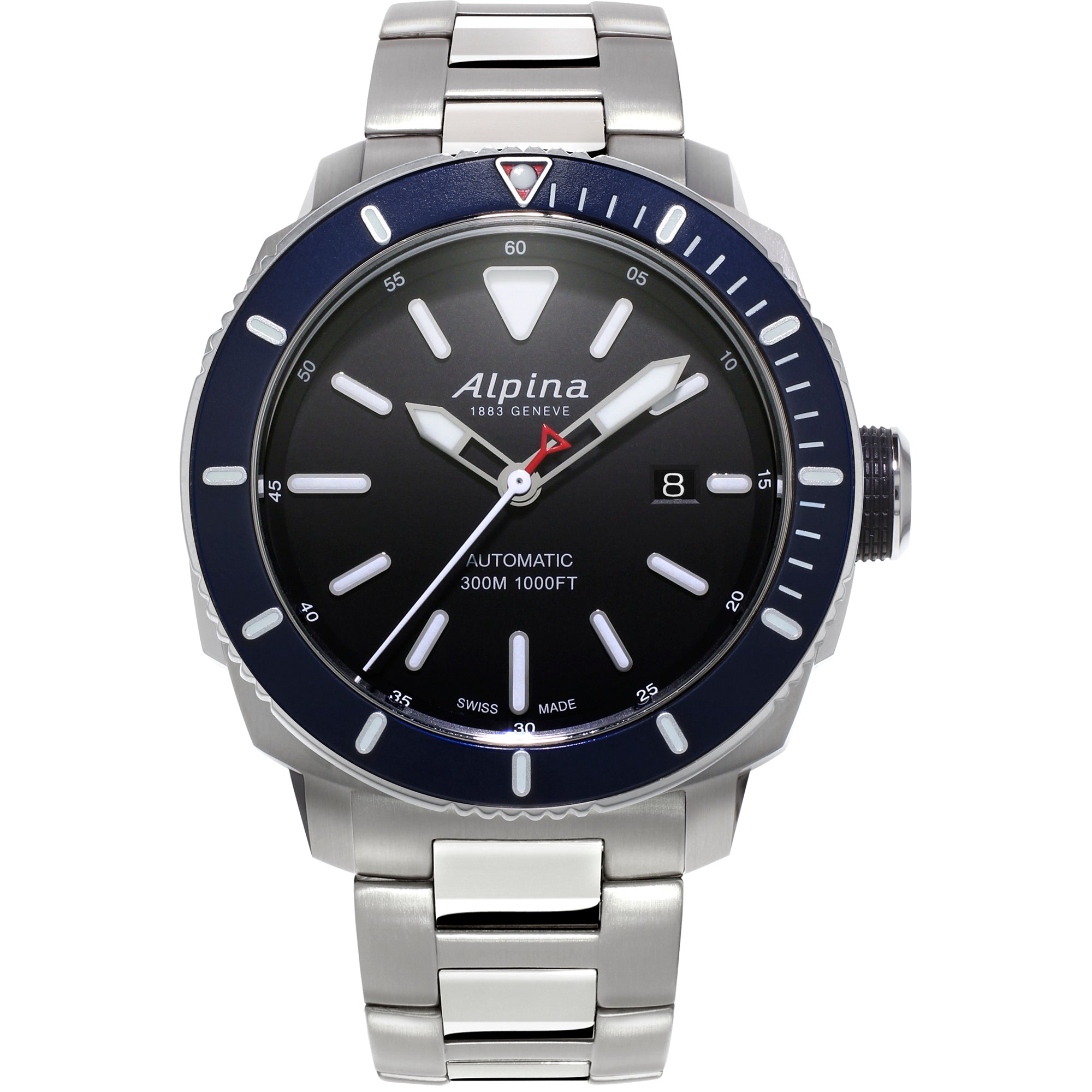 Alpina Seastrong Diver 300 Automatic (Black Dial / 44mm)