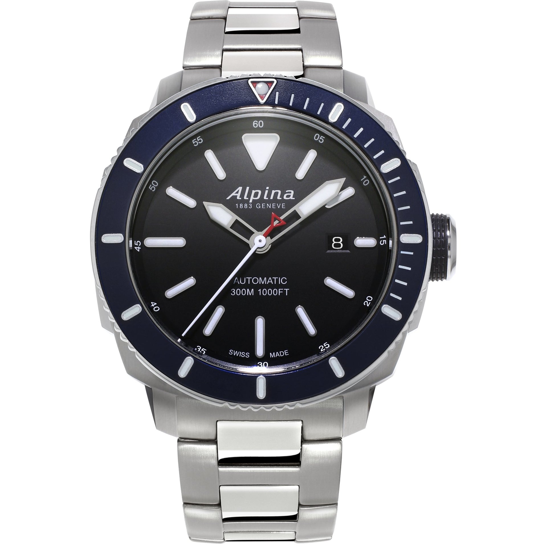 Alpina Seastrong Diver 300 Automatic (cadran noir / 44mm)