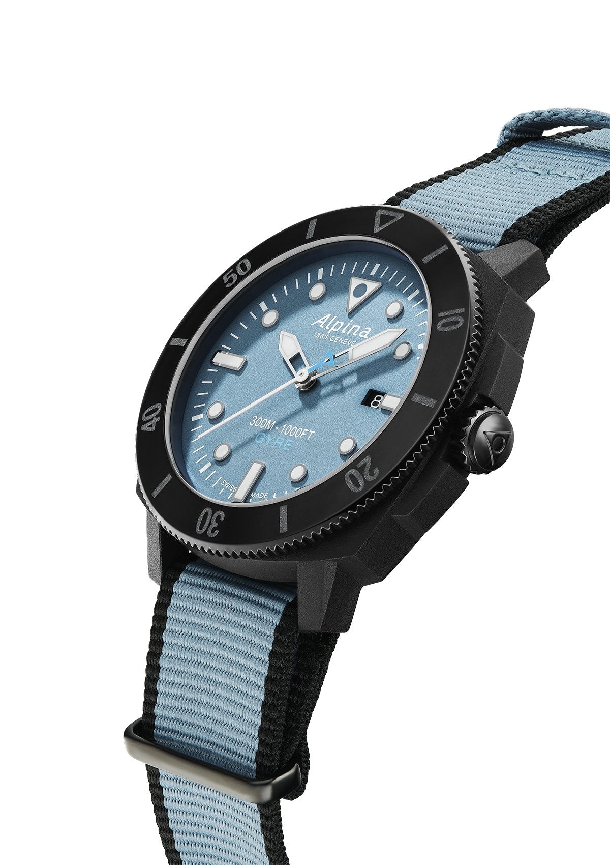 Alpina Seastrong Diver Gyre Automatic (Blue Dial / 44mm)