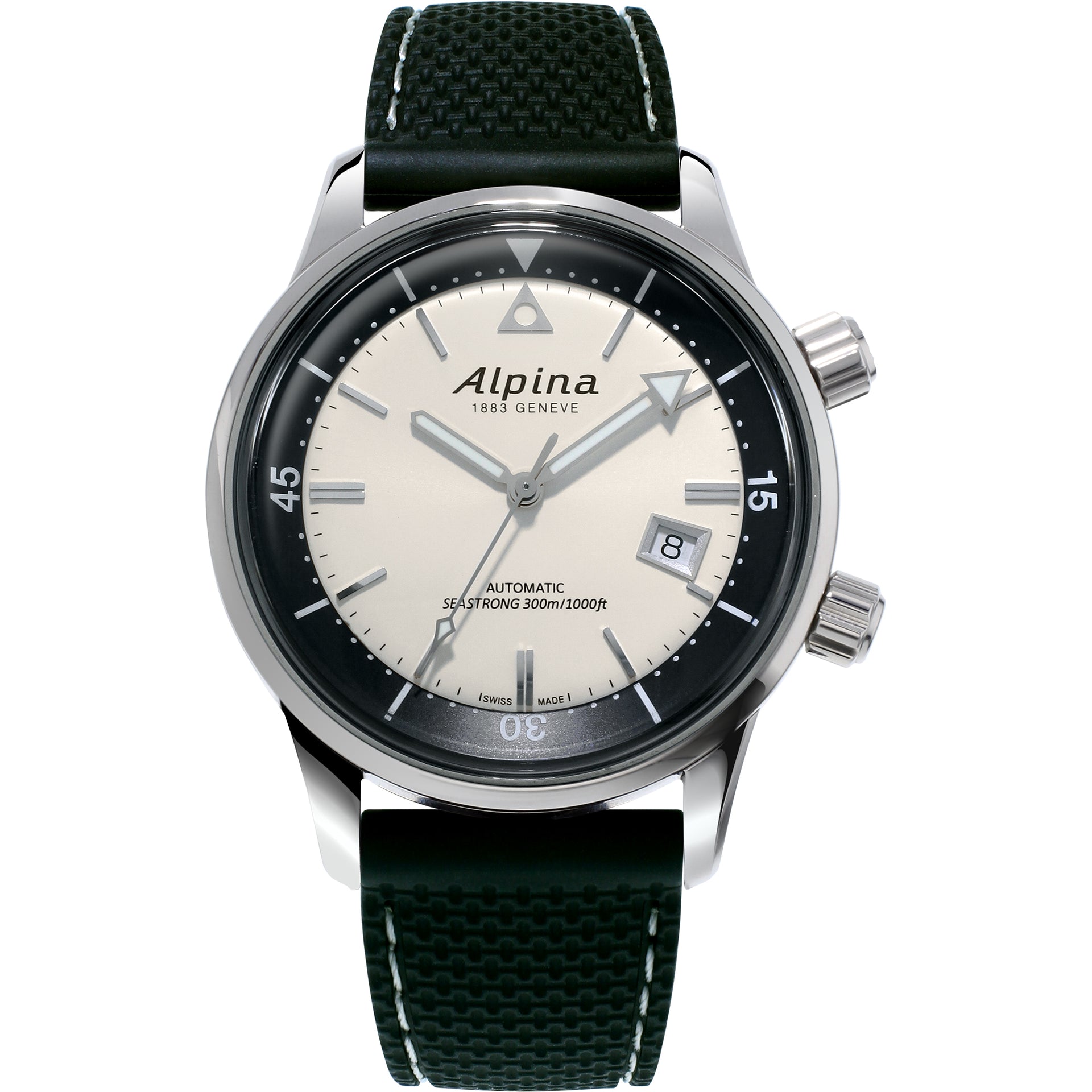 Alpina Seastrong Diver Heritage Automatic (cadran argenté / 42mm)