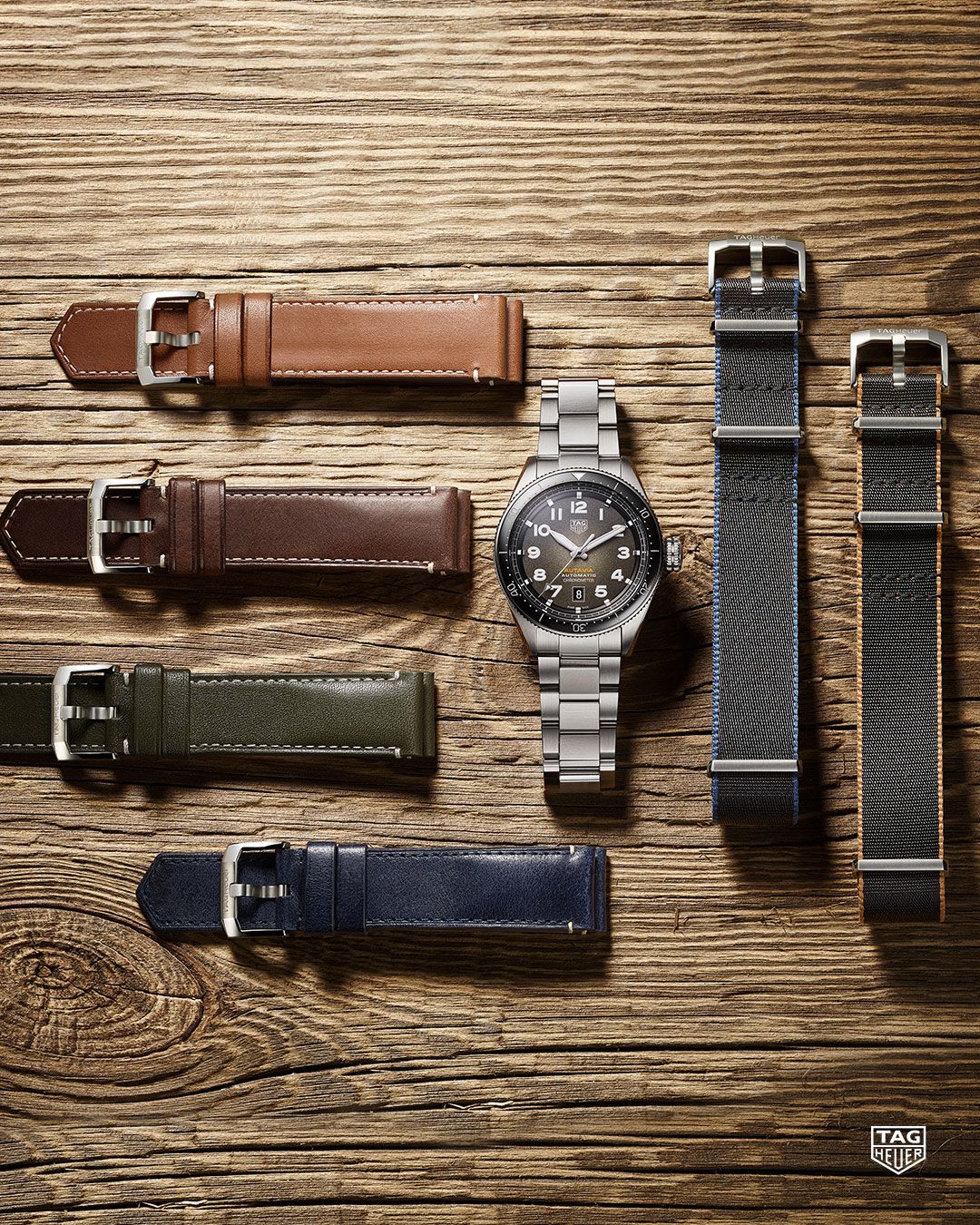 TAG Heuer Autavia Automatic (Black Dial / 42mm / Steel)