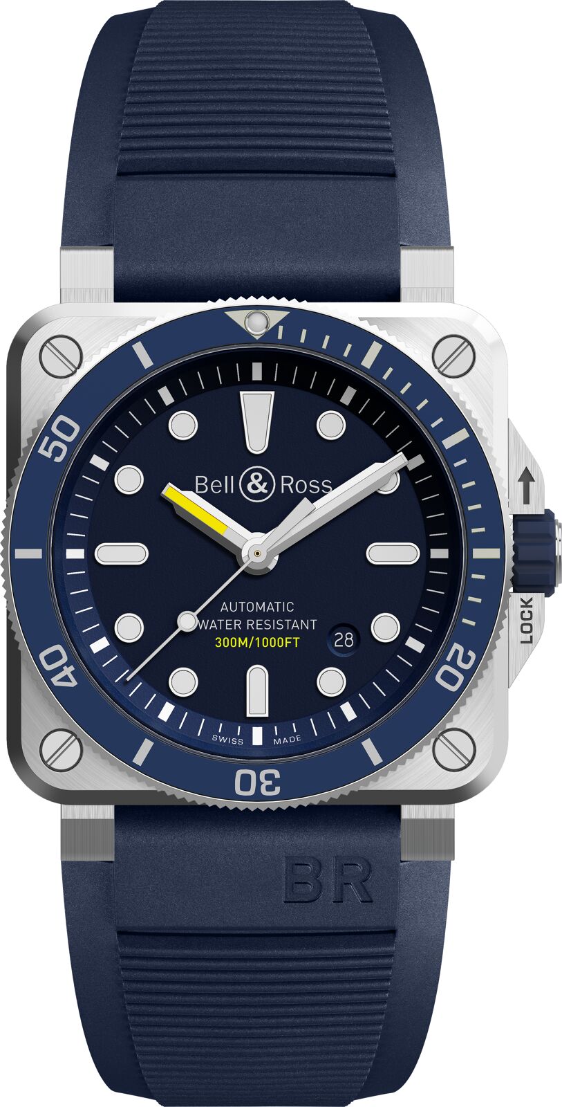 Bell & Ross BR 03-92 Diver Blue Automatic BR0392-D-BU-ST/SRB (Blue Dial / 42mm)