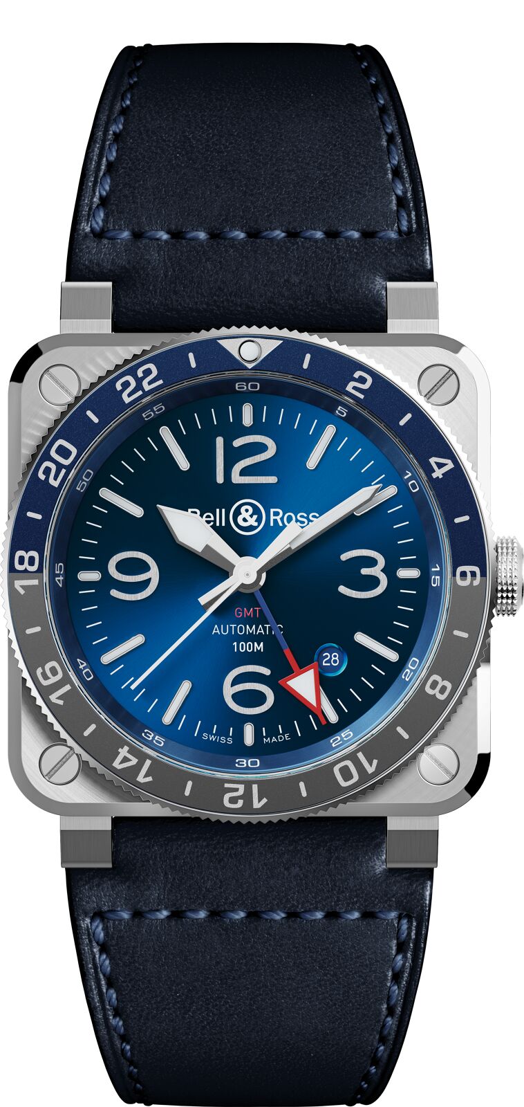 Bell & Ross BR 03-93 GMT Automatic (Blue Dial / 42mm)