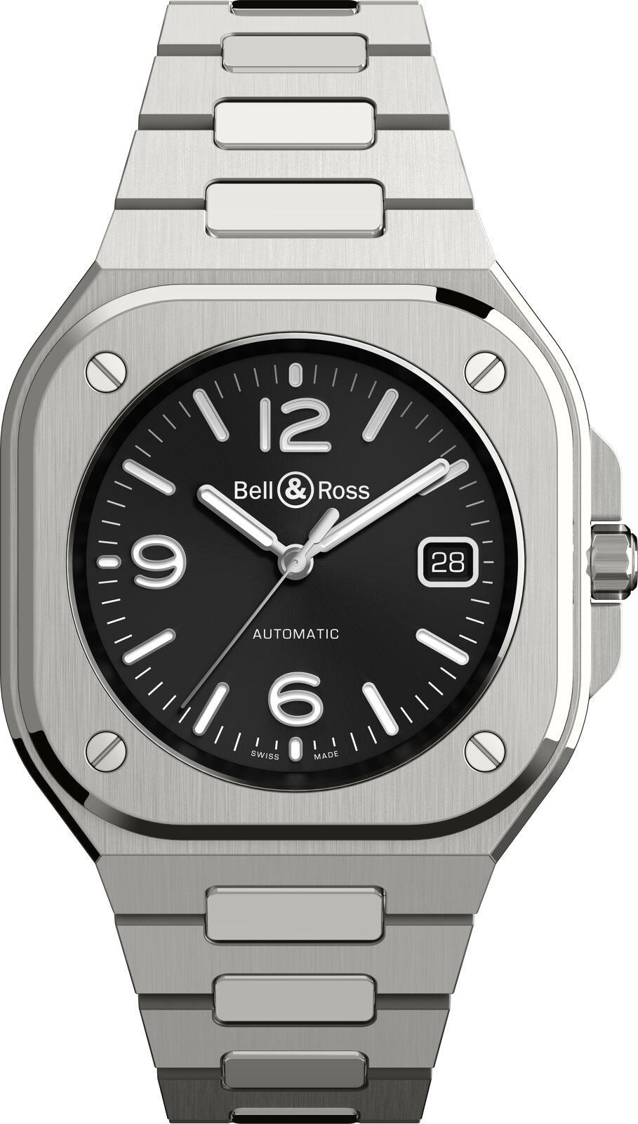 Bell & Ross BR 05 Black Steel Automatic BR05A-BL-ST (Black Dial / 40mm)