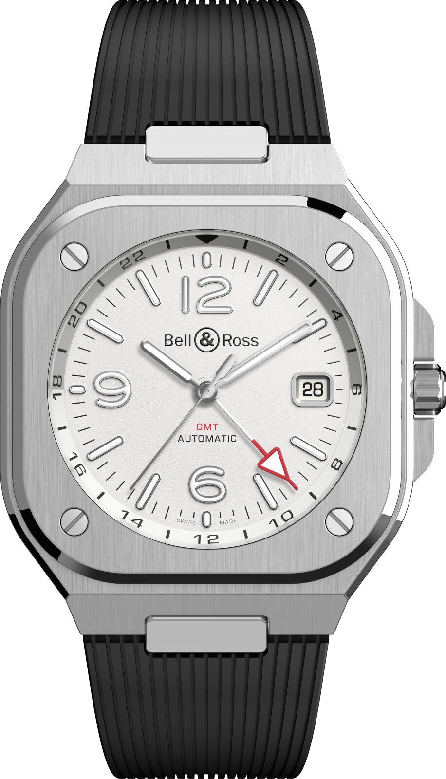 Bell & Ross BR 05 GMT White Automatic (White Dial / 41mm)
