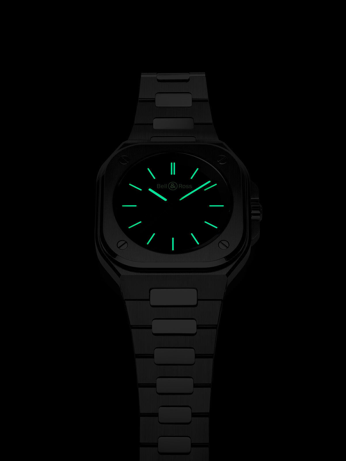 Bell & Ross BR 05 Black Steel Automatic BR05A-BL-ST (Black Dial / 40mm)