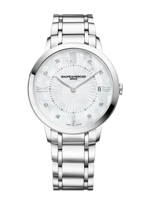 Baume Et Mercier Classima Lady Quartz (White MOP Diamond Dial / 36mm)