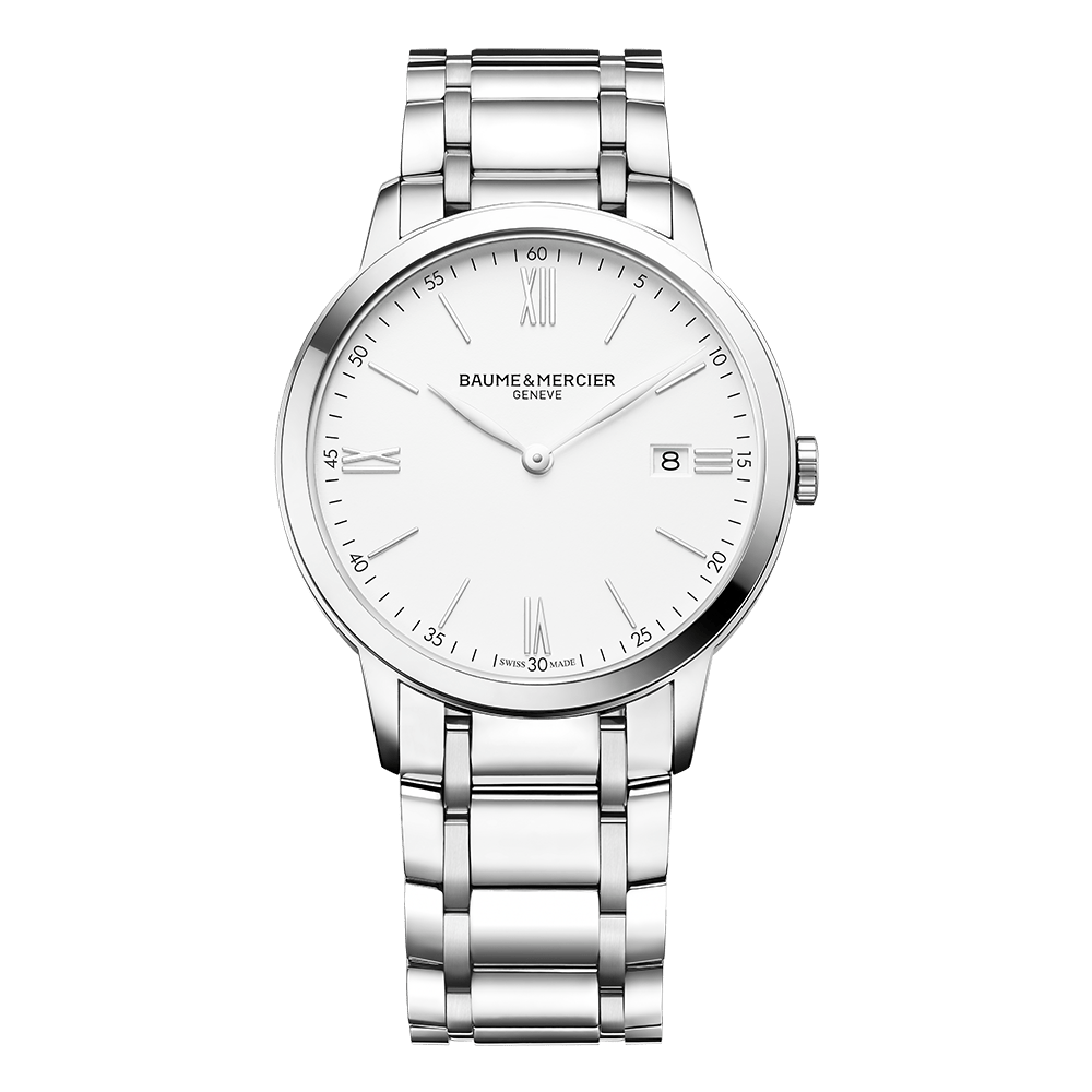 Baume Et Mercier Classima Quartz (cadran blanc / 40mm)