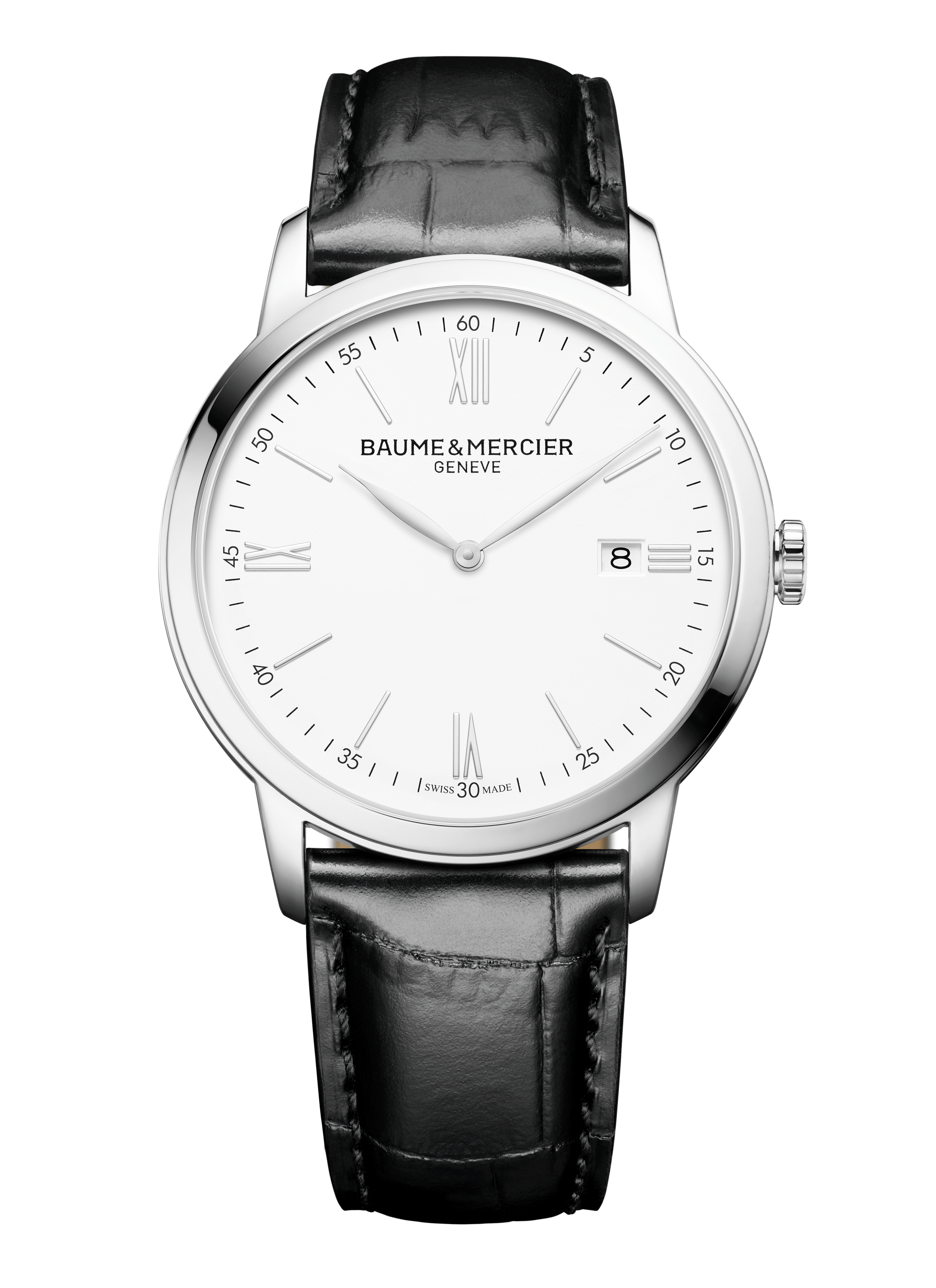 Baume Et Mercier Classima Quartz (cadran blanc / 42mm)