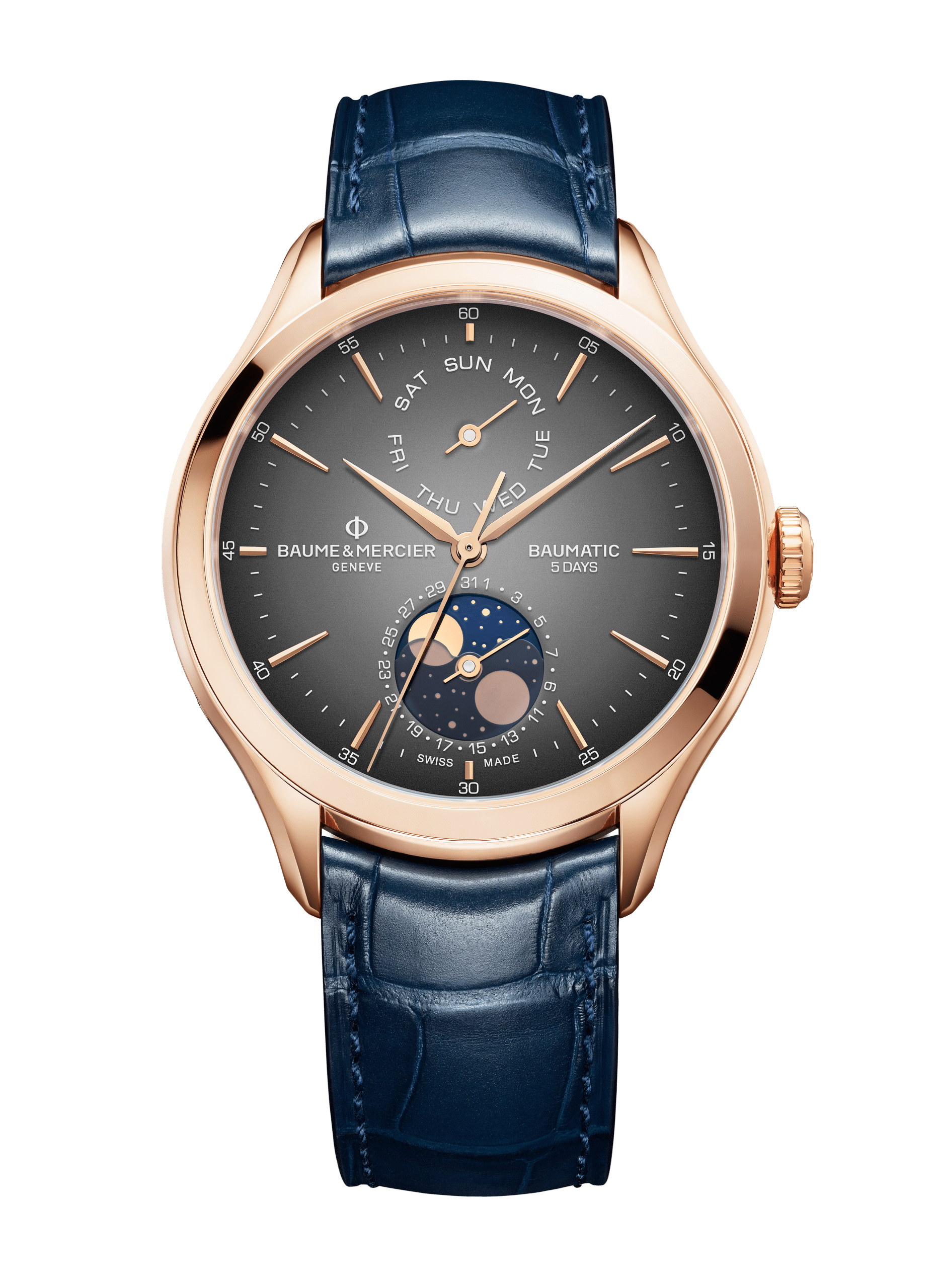 Clifton baumatic top blue dial