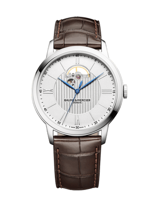 Baume Et Mercier Classima Automatic (Silver Dial / 42mm / Open Balance Wheel)