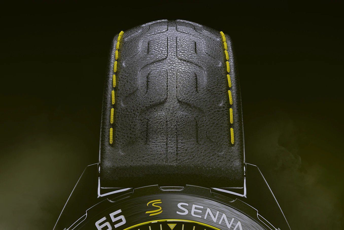 TAG Heuer Formula 1 x Senna Limited Edition Quartz Chronograph (Grey Dial / 43mm / Black DLC Case)