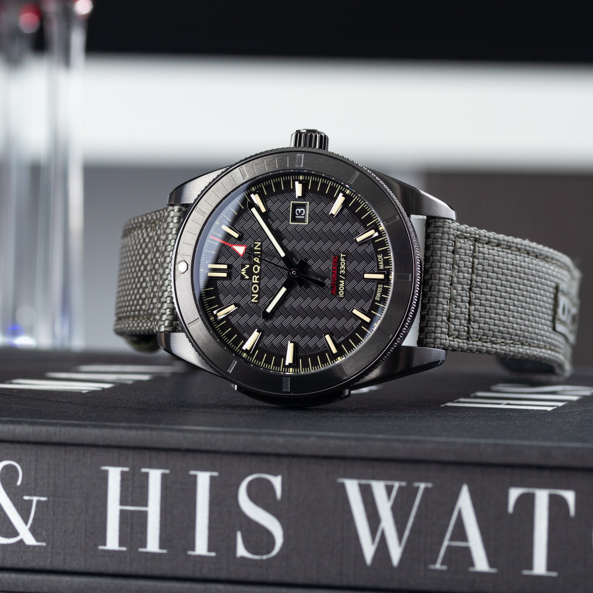 Norqain Adventure Sport Auto (Black Dial / 42mm / DLC Case)